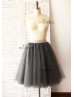 Sequin Waist Tulle Skirt Tutu Skirt